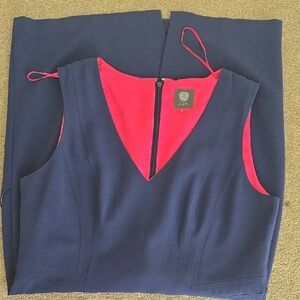 Vince Camuto Navy Dress
